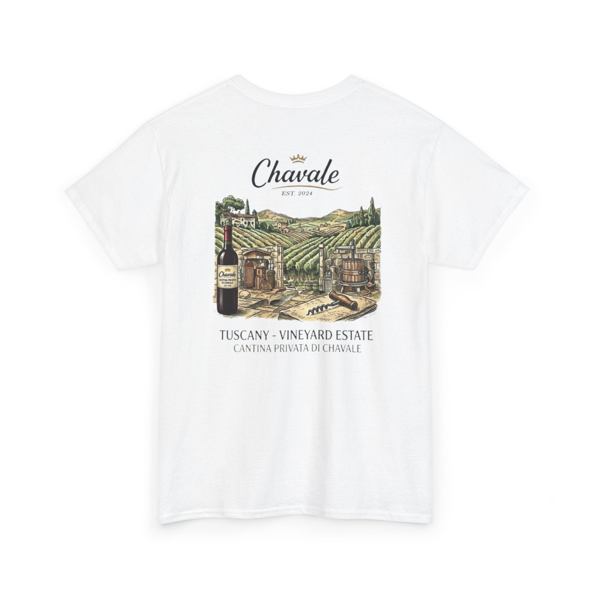 Tuscany Vineyard Graphic Tee